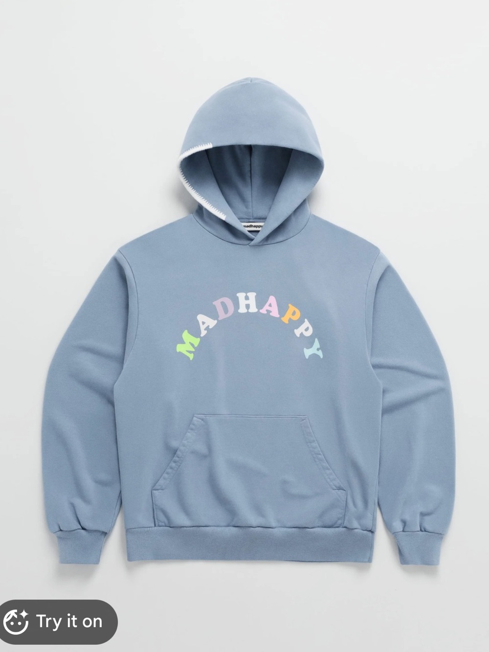 Madhappy Pastels French Terry Hoodie - Light Blue NWT